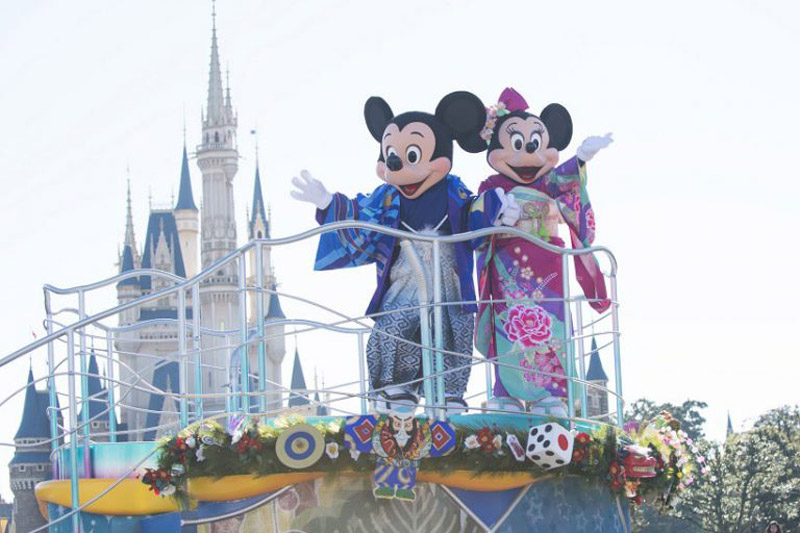 東京ディズニーランド「お正月のプログラム」