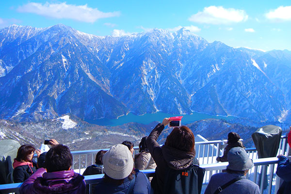 立山黒部アルペンルートの見どころスポット ツアー旅行のアップオン